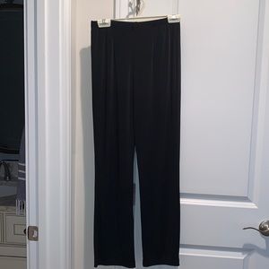 Black straight leg pants by Chico’s
